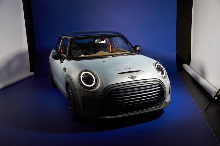 Exterior view of the concept car